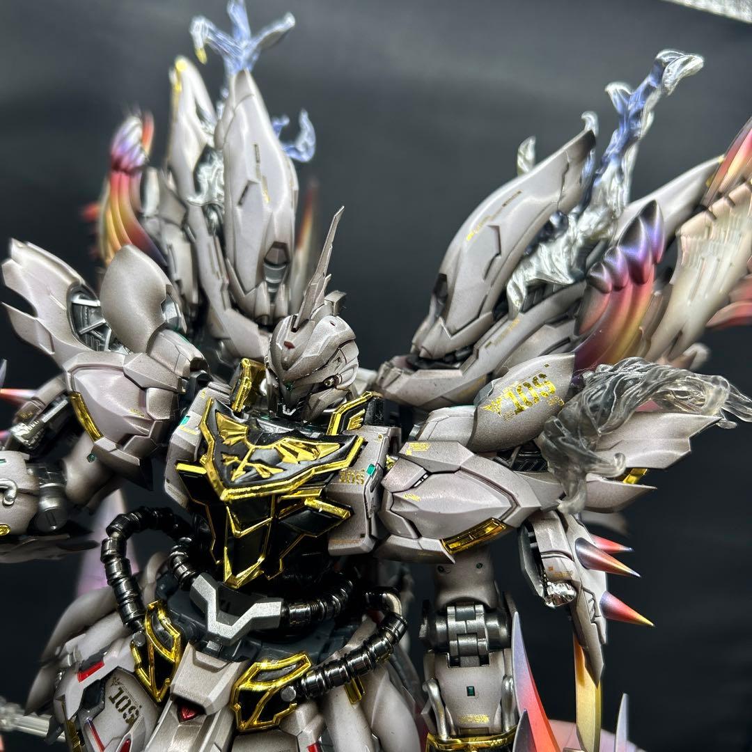 ガンプラ 塗装済み完成品 シナンジュ 修正改造