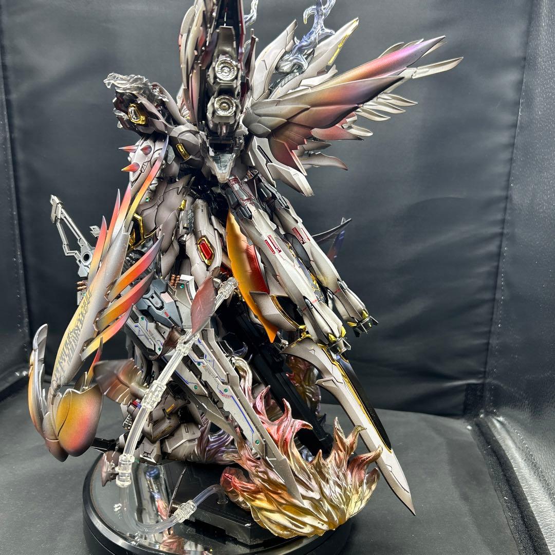 ガンプラ 塗装済み完成品 シナンジュ 修正改造