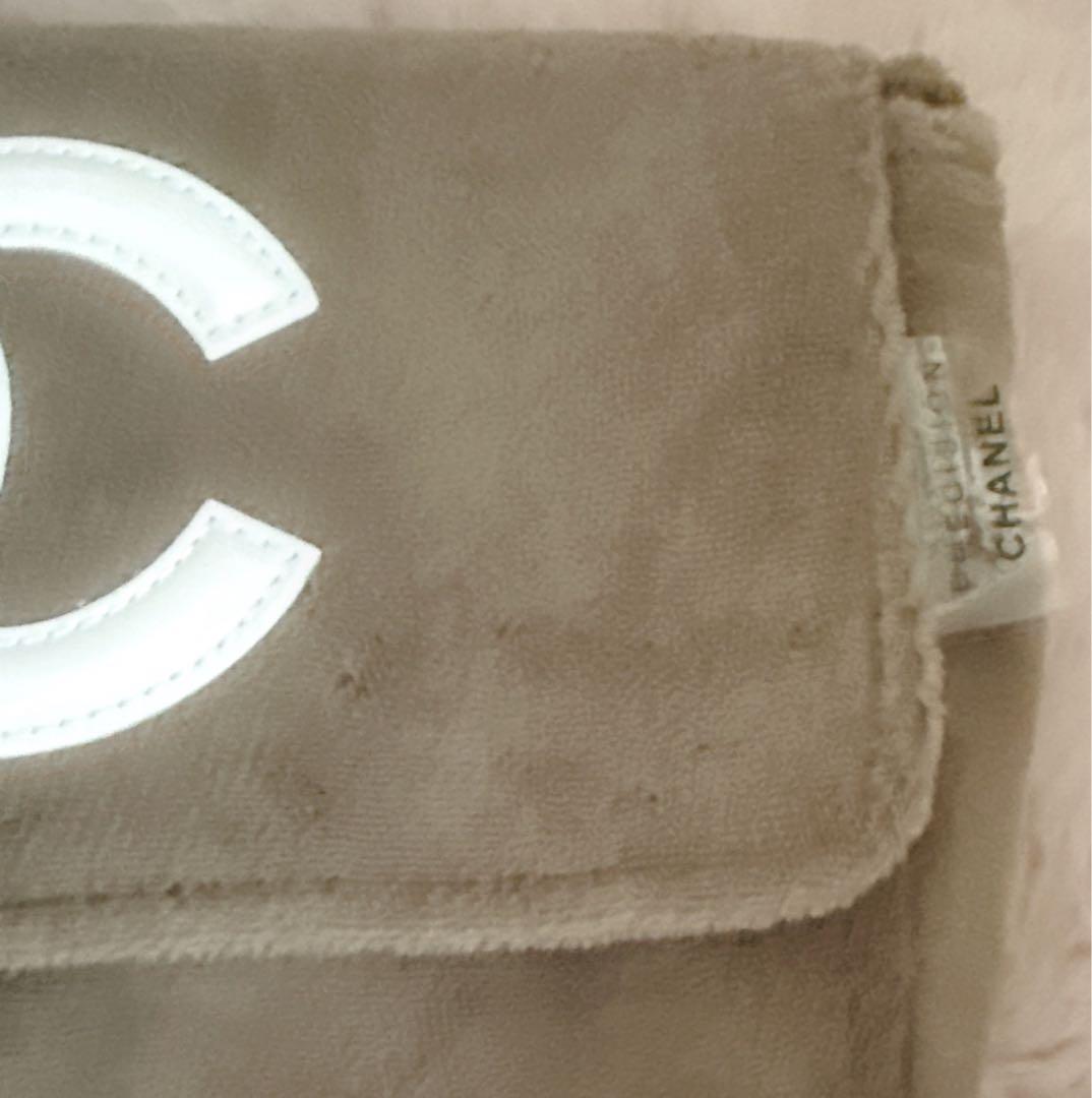 CHANEL☆ノベルティ ショルダーバッグ ベージュ非売品 パイル
