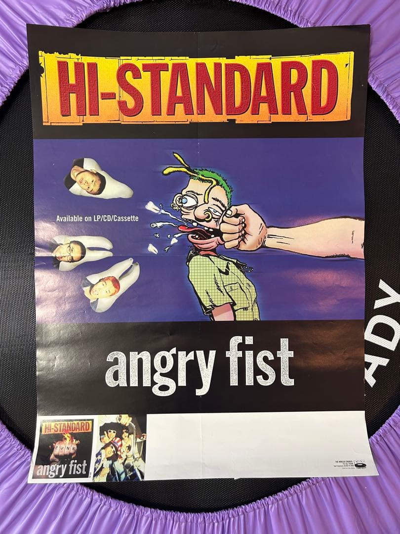 B*t様 HI-STANDARD ポスター PIZZA OF DEATH ハイス