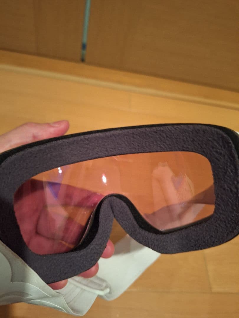 OAKLEY　キャノピー　 ゴーグル ホワイトフレーム 交換レンズ付き