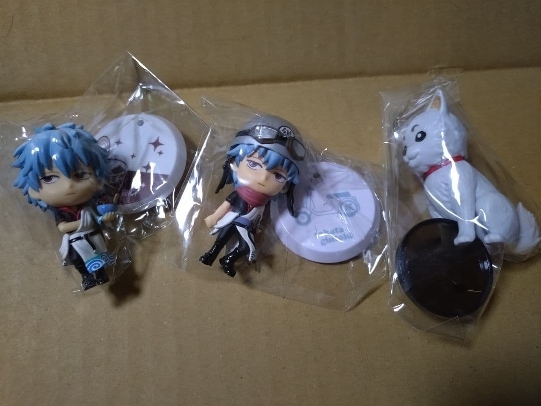 銀魂　フィギュア《坂田銀時＆定春》計6点セット