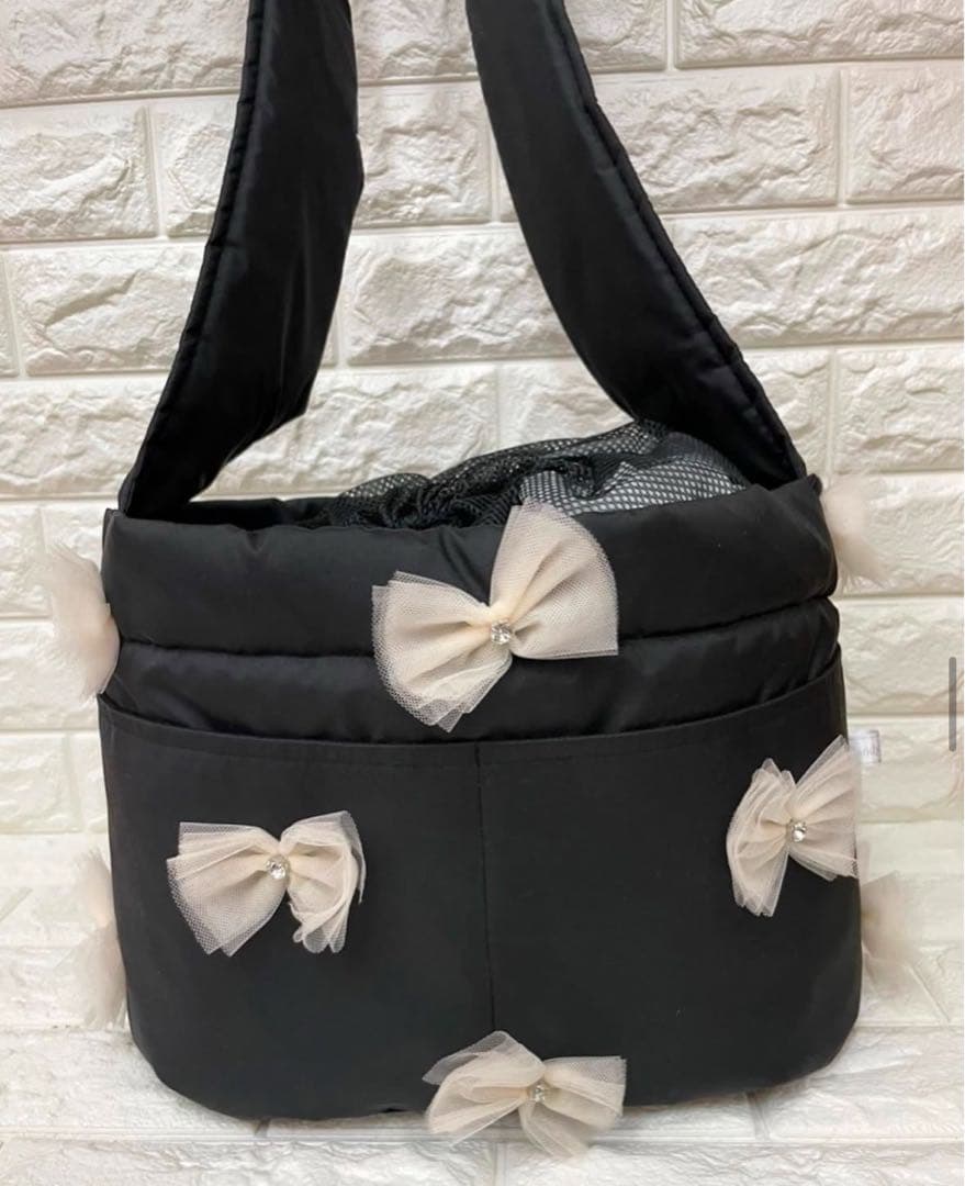 【未使用】Candy Buppie リボンスリング XS ペット キャリーバッグ