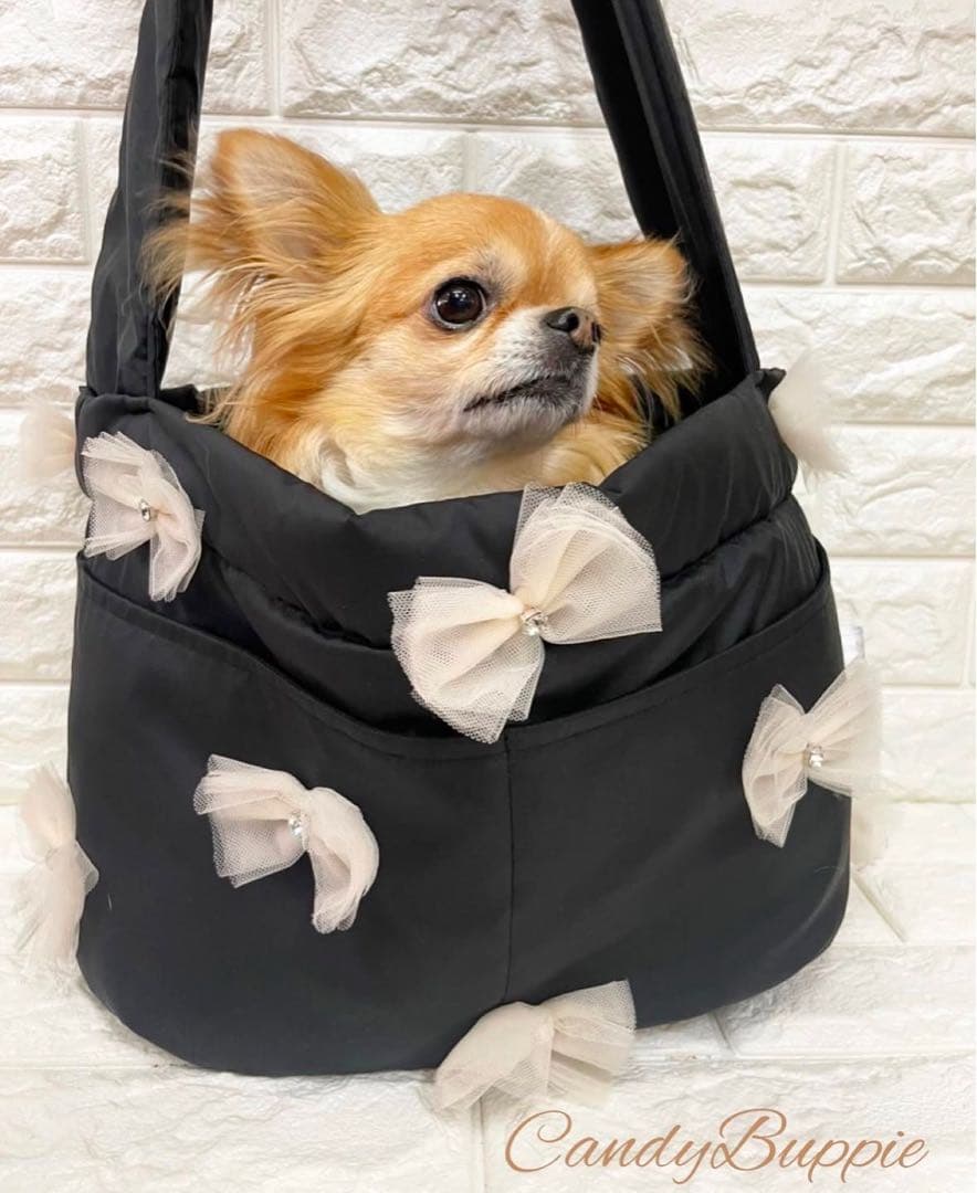 【未使用】Candy Buppie リボンスリング XS ペット キャリーバッグ