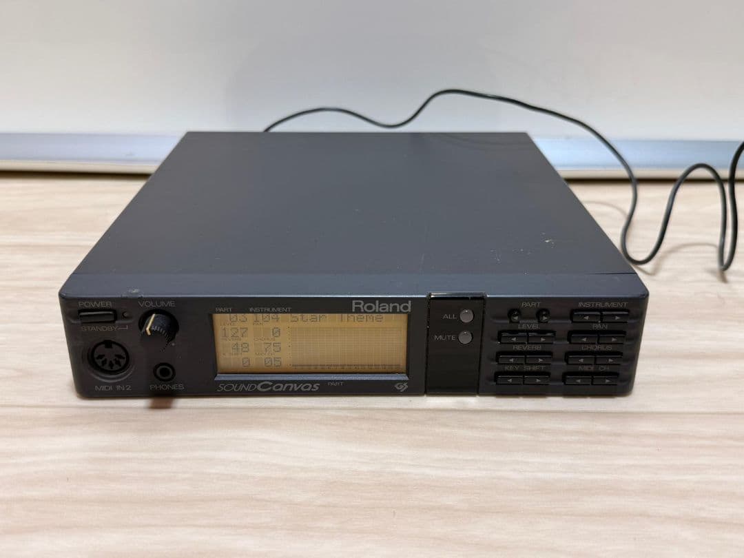 Roland MIDIインターフェース SOUND Canvas SC-55