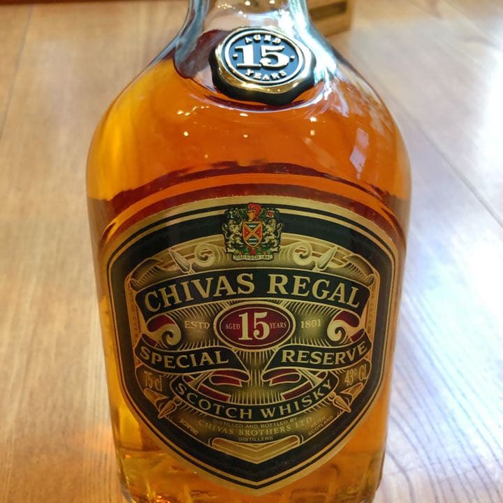 シーバスリーガル　15年　ゴールド希少　レア　750ml