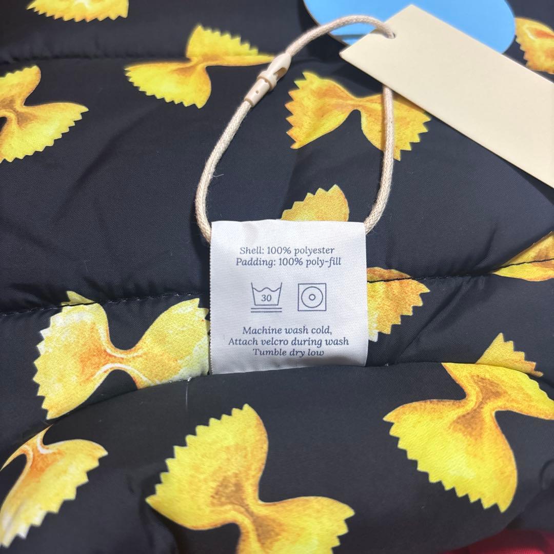 little beast パスタ柄犬用コート