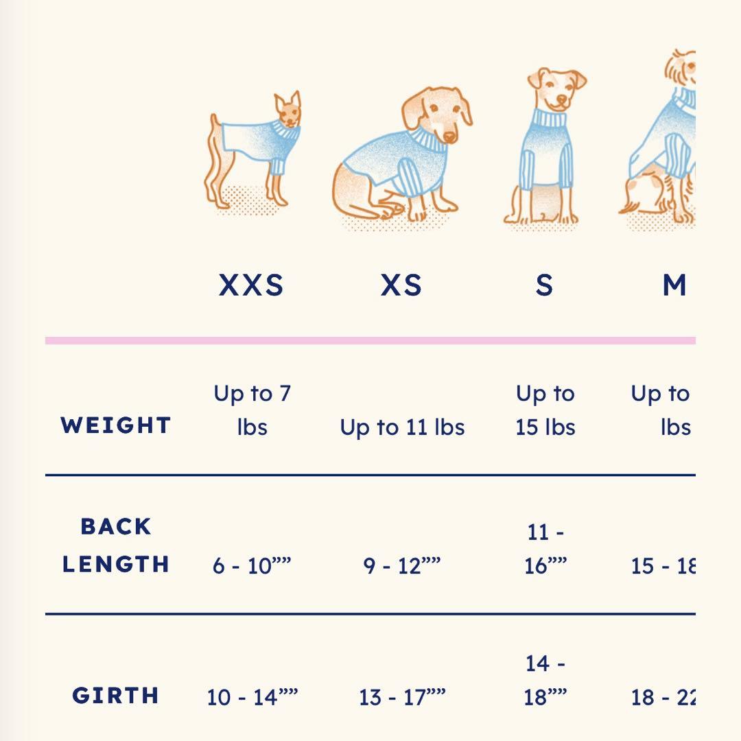 little beast パスタ柄犬用コート