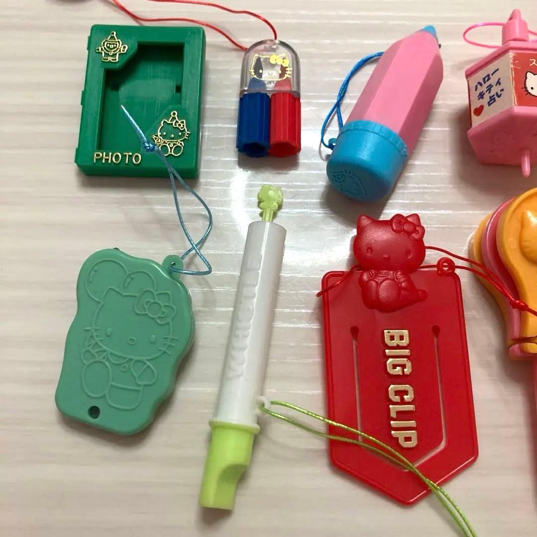 サンリオのおまけ　ハローキティ プレミアムマスコット　ストラップ 平成レトロ