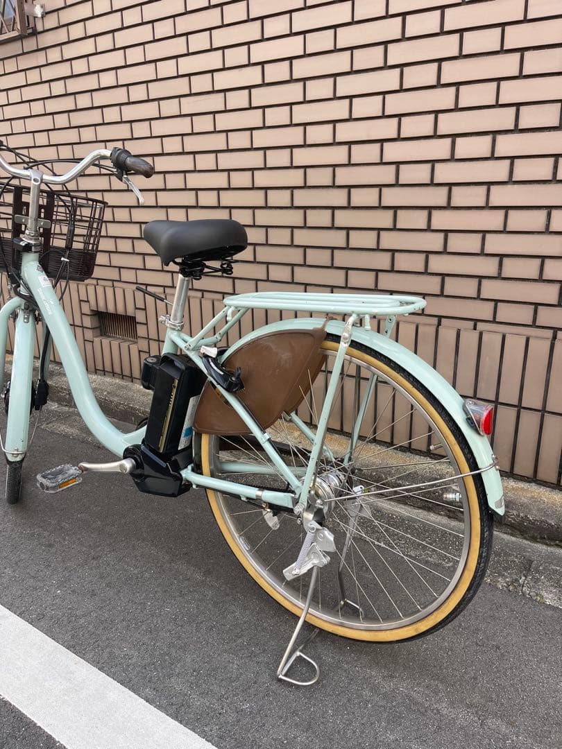 電動アシスト自転車 ミントグリーン 26インチ