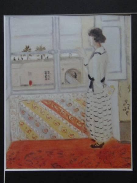 Henri Matisse、JEUNE FEMME、海外版超希少レゾネ、新品額付