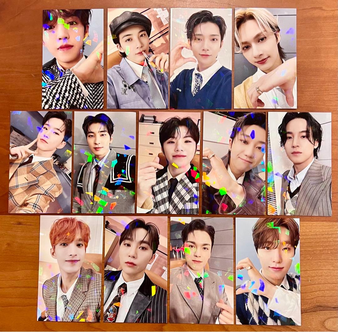 seventeen fml ユニバ ラキドロ コンプ コンプリート 13枚