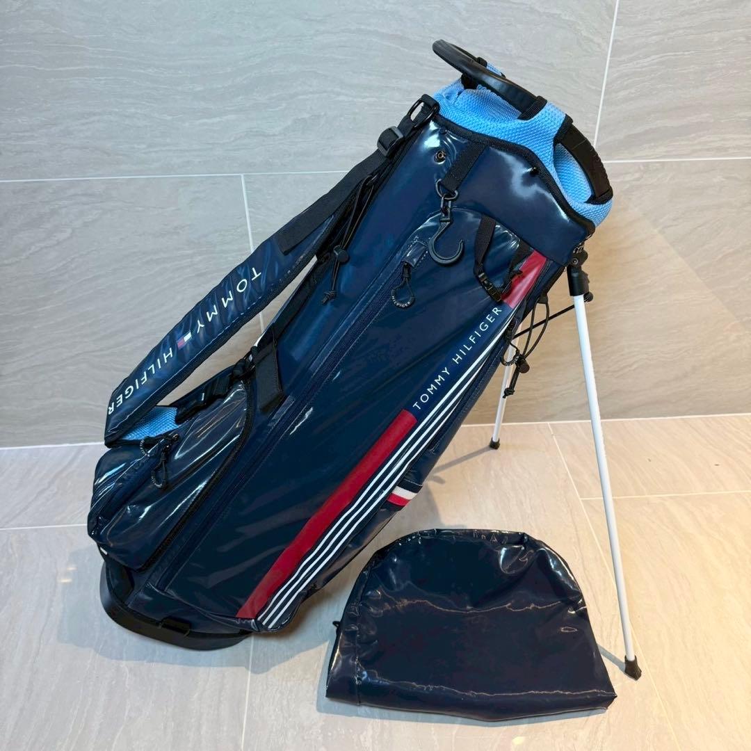 トミー ヒルフィガー　トレイン　キャディバッグ　9型
