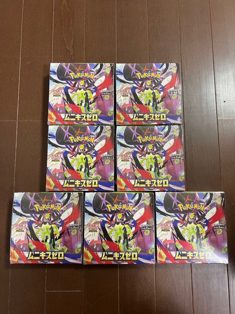 ポケモンカードゲーム ムニキスゼロ 7box新品未開封シュリンク付き