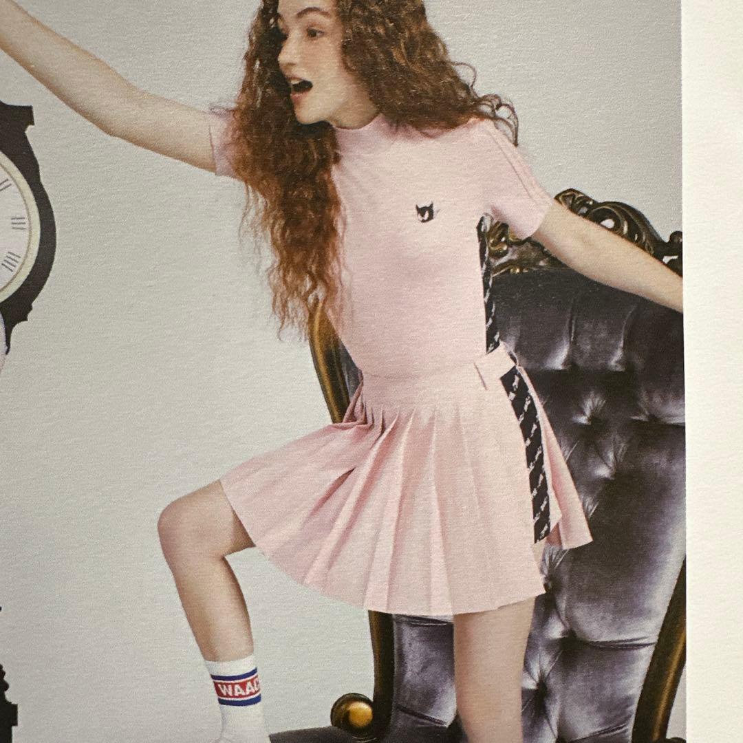 売切りセール！WAAC◇ワック◇サイドロゴラインモックネック