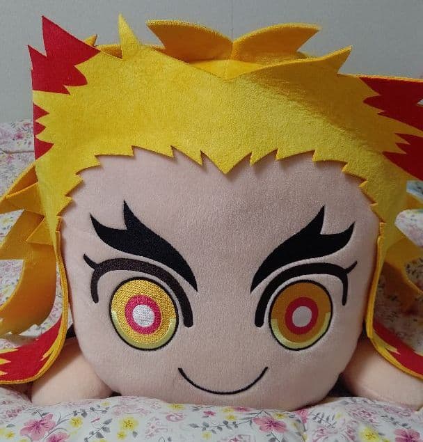 鬼滅の刃 特大寝そべりぬいぐるみ『煉獄杏寿郎』さん♡