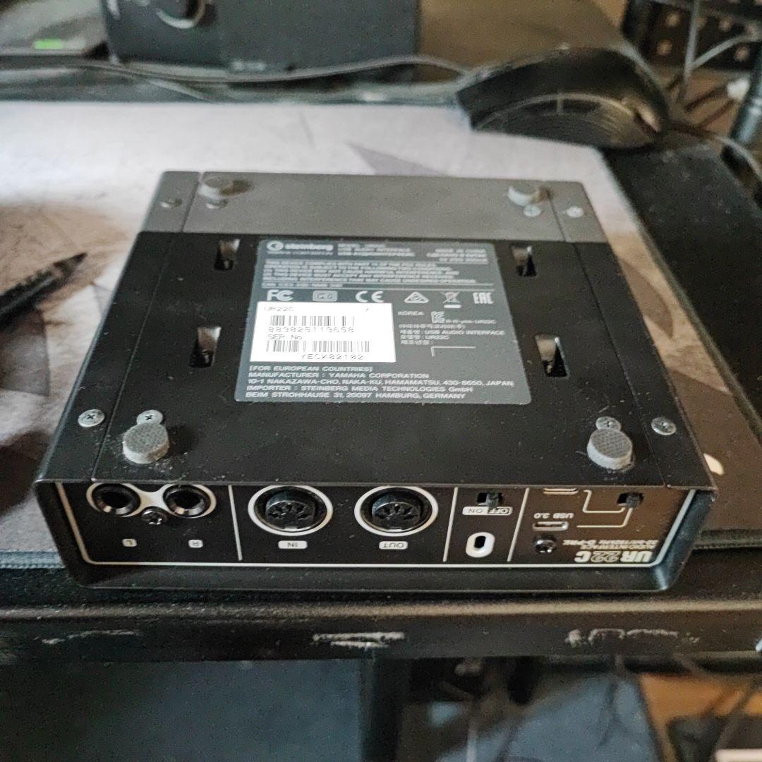 nao　Steinberg UR22C オーディオインターフェース