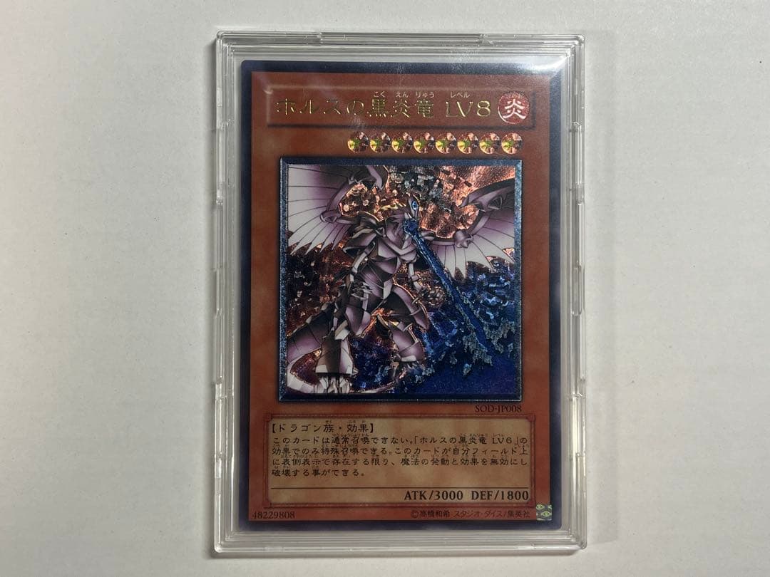 遊戯王 ホルスの黒炎竜LV８