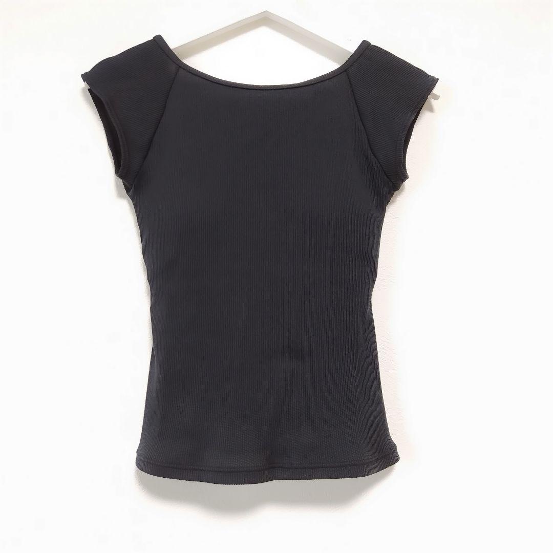 M チャコット 綿混 カップ付きTシャツ ＊ヨガウェア バレエ ダンス トップス