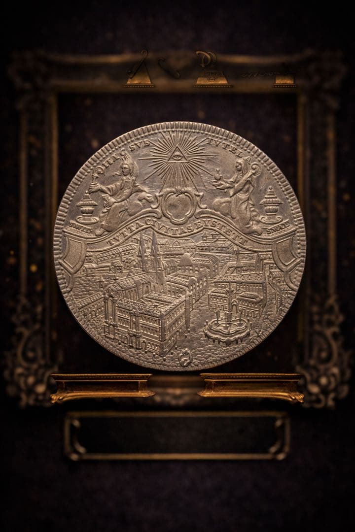 取引歴は6回ほど　神聖ローマ帝国1781年アイヒシュテット　都市景観ターラー銀貨