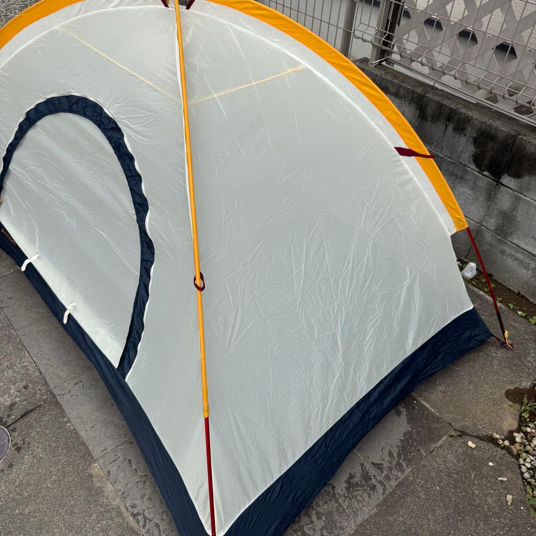 人気モンベル　ステラリッジテント 2型イエロー　山岳テント