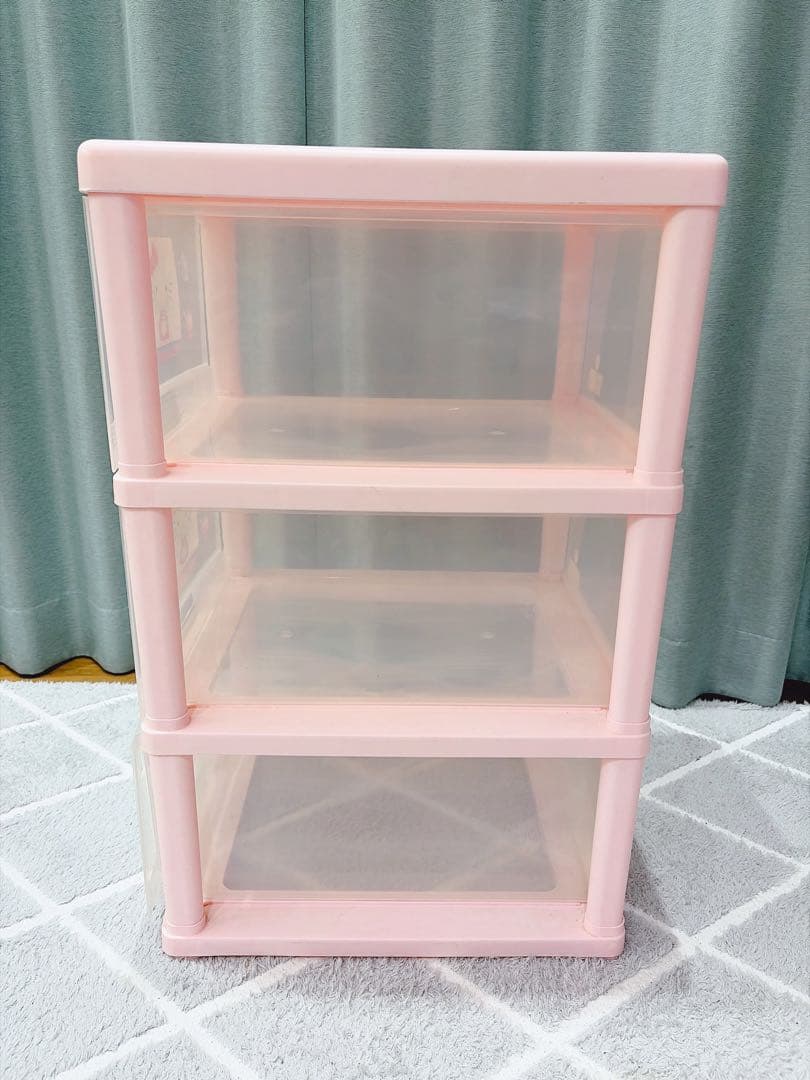 激レア HELLO KITTY 3段衣類収納ケース 2個セット 2003年