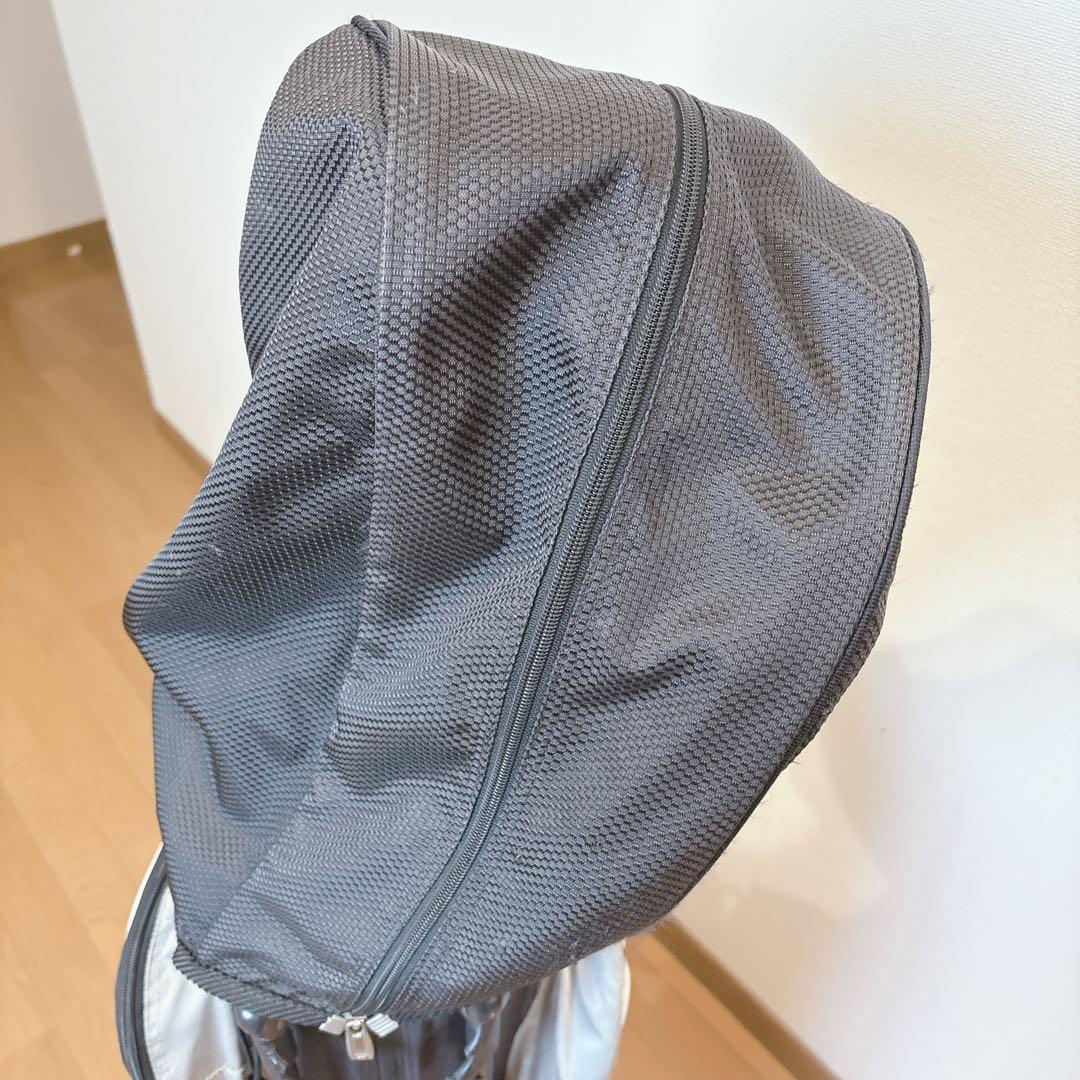 K376 adidas スタンドキャディバック 白黒