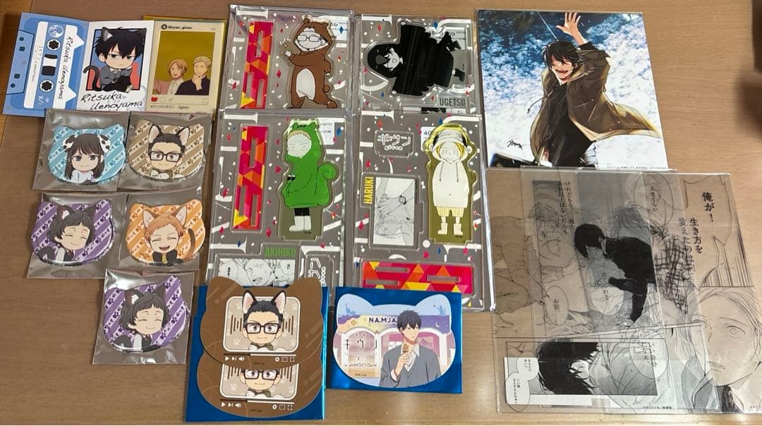 ギヴン 海へ ナンジャ ナンジャタウン シェリプラ展 名場面アクスタ 立夏 雨月