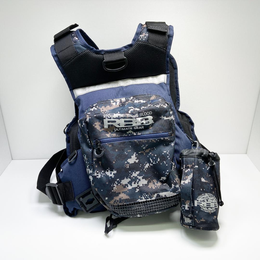 リバレイ RBB ゲームベストII 8897 フリー ネイビーカモ