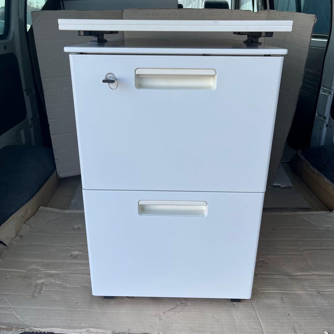 KOKUYO コクヨ 片袖 引き出し 書類収納 天板昇降 オフィス家具 ワゴン