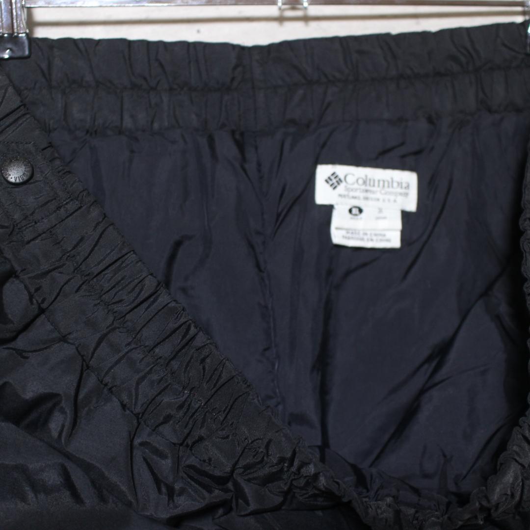 【極美品 中綿入り】厚地 裾ゴム【XL】 US輸入 コロンビア スノーパンツ