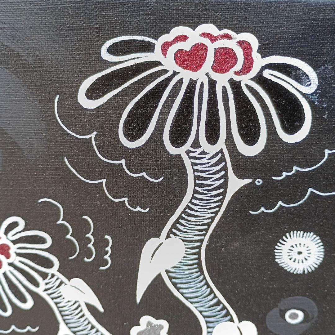 現代美術、Oharu S10号アクリル　ホワイトストーン出品作