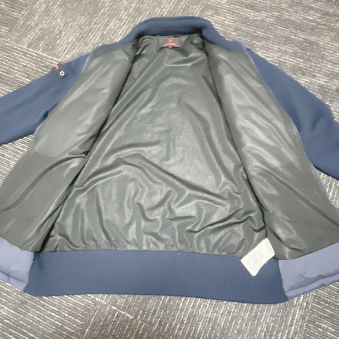 美品★ ブリーフィング/ ハイブリッド キルティングジャケット ゴルフウェア L