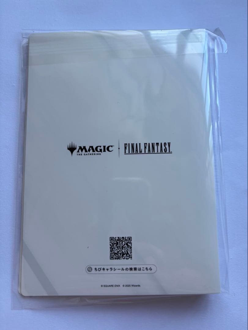 MTGちびキャラシール ファイナルファンタジー46種 金 箔押し3種 ファイル付