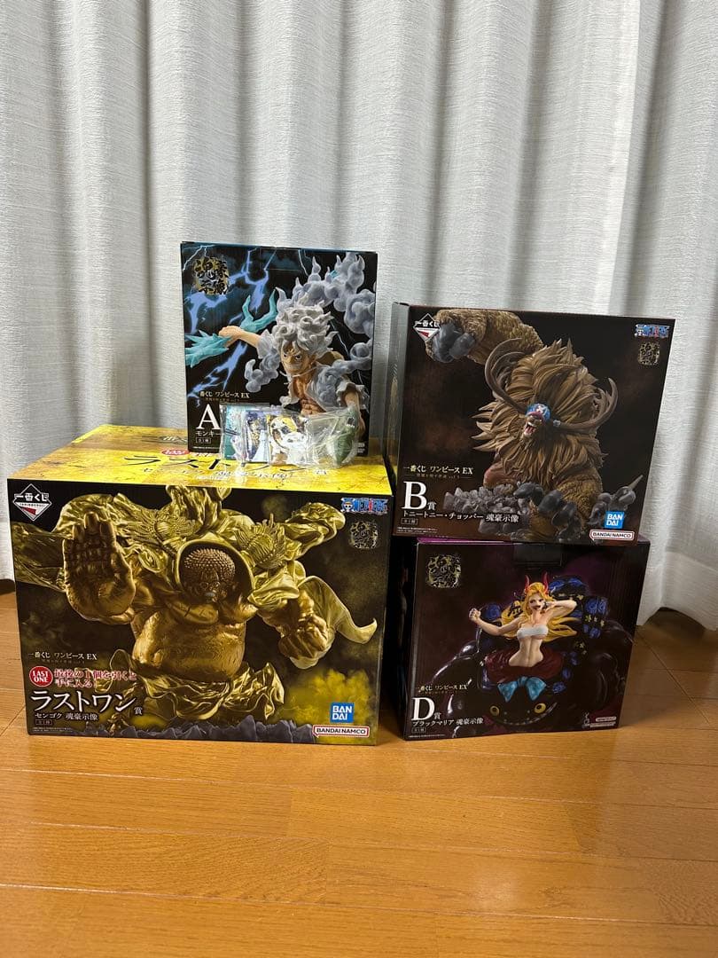 一番くじ　ワンピース　EX悪魔を宿す者達　フィギュア　魂豪示像