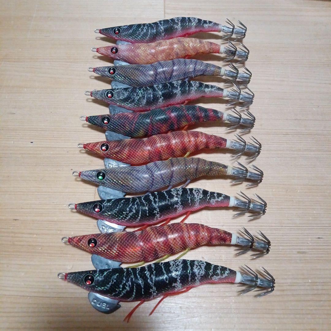 残り1組早い者勝ち　デュエル　パタパタ　ダーク系　秋イカ　エギ　3.5 10本