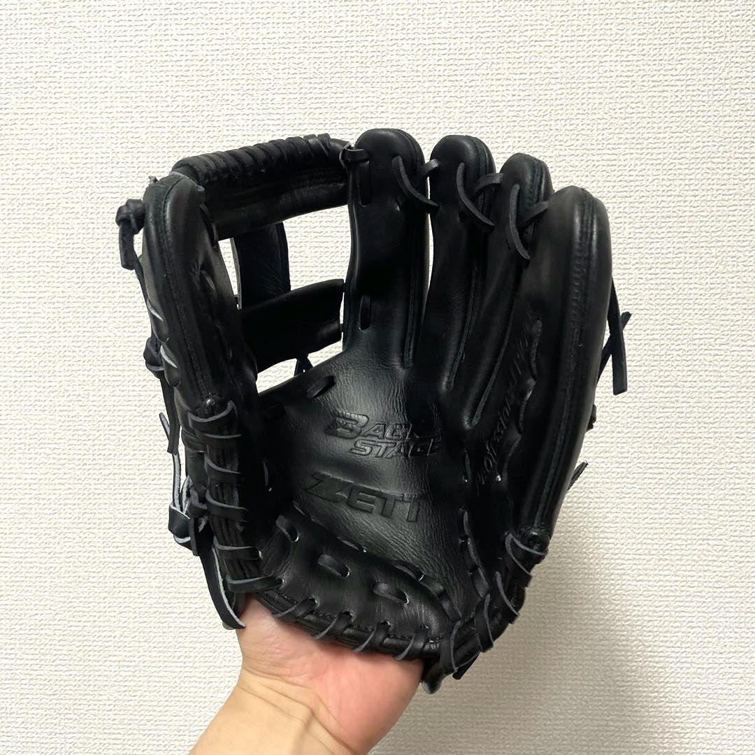 255 ZETT グランステイタス 型抜群 即戦力 硬式 内野手用グローブ