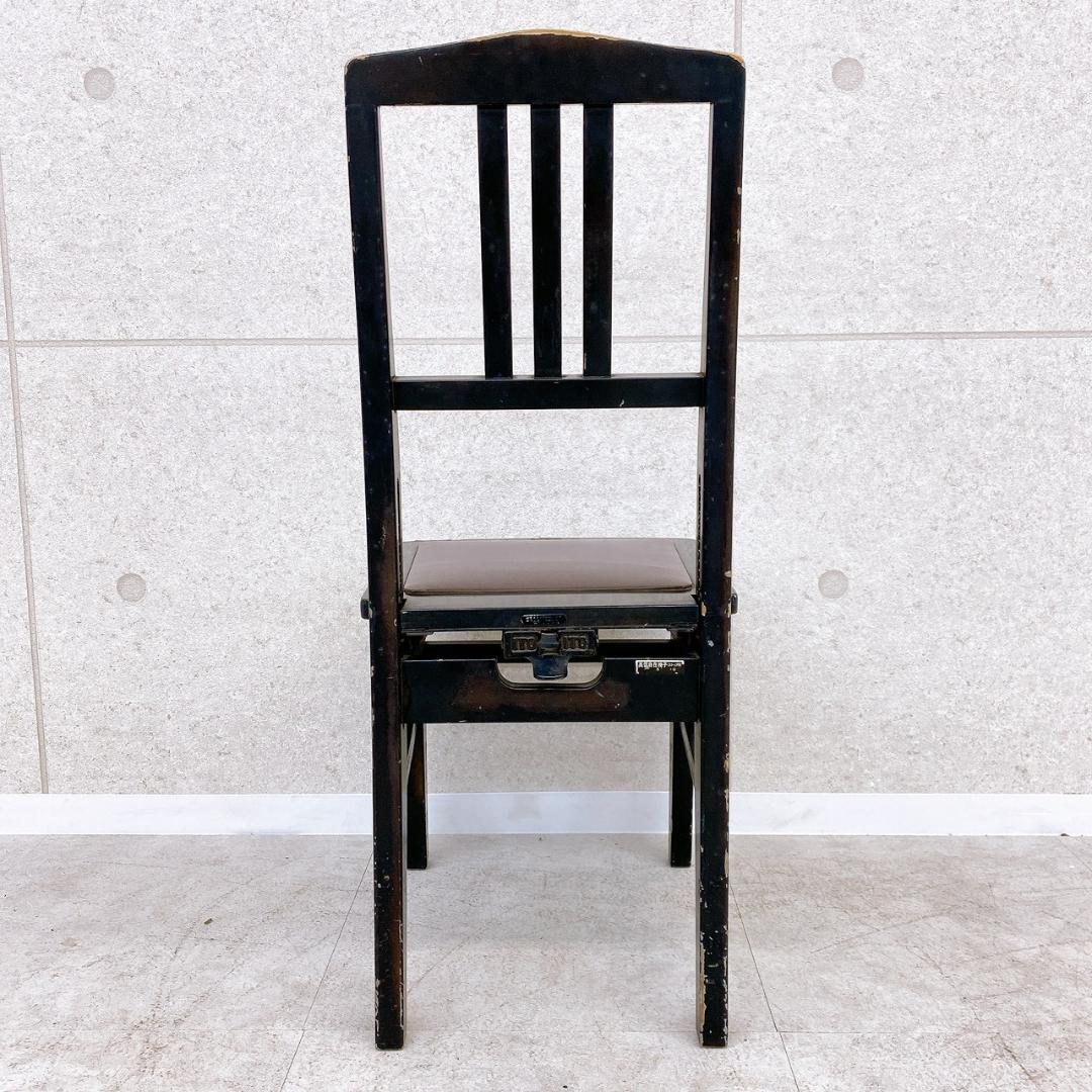 ITO トムソン椅子 ピアノ椅子 高低自在 背もたれ付き