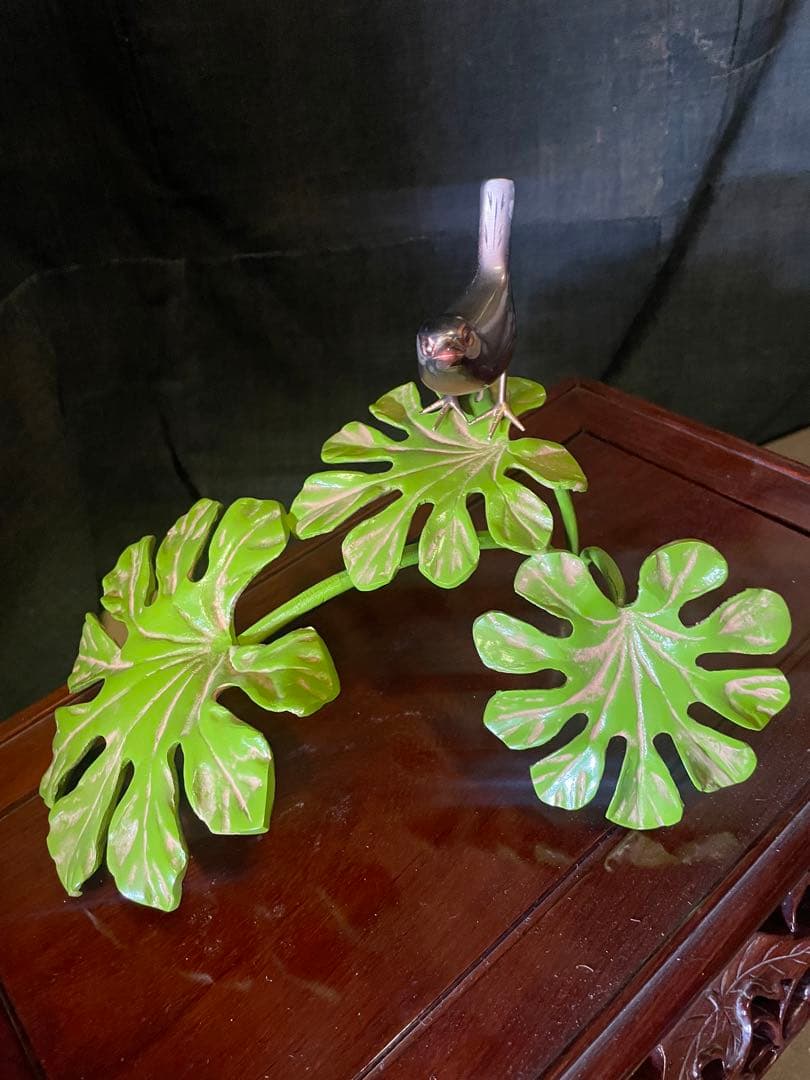 ② 銅の置物　 飾り アンティーク オブジェ アート 銅