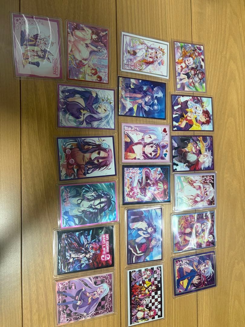 ノーゲーム・ノーライフ ゼロ スリーブ ノゲノラ ゼロ カード 白 バラ売り可