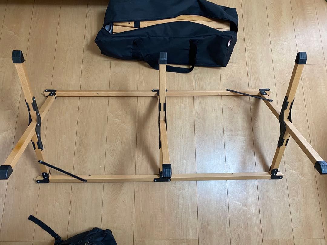 ハイランダー　ロールウッドテーブル120