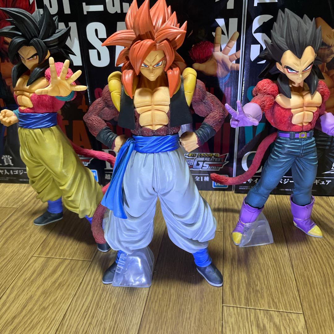 て*ら様 1番くじドラゴンボールグレイテイストサイヤン超サイヤ人4 フィギュアセ