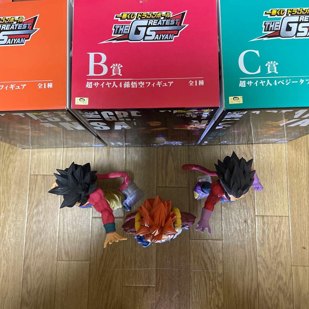 て*ら様 1番くじドラゴンボールグレイテイストサイヤン超サイヤ人4 フィギュアセ