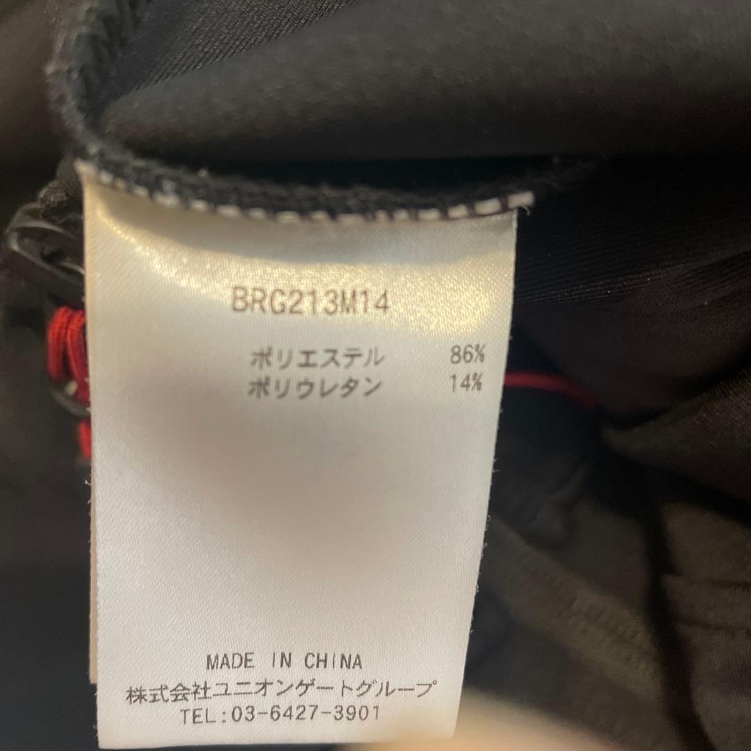 BRIEFINGブリーフィング フード付きパーカー ブラック Lサイズ