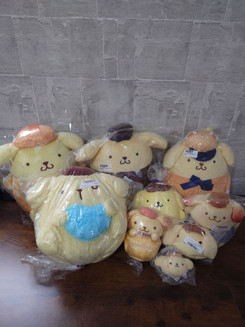 サンリオ ポムポムプリン ぬいぐるみ マスコット セット