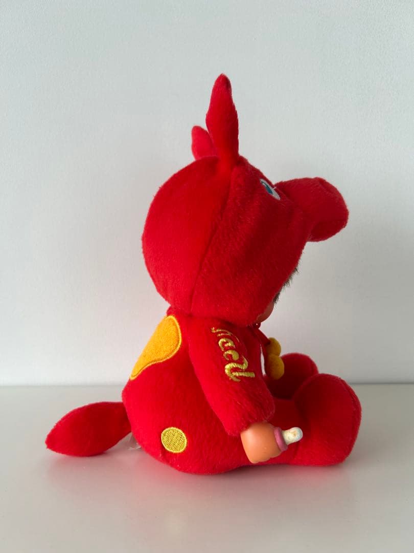 ロディ×モンチッチ コラボ　レッドRody&Monchhichi ぬいぐるみ