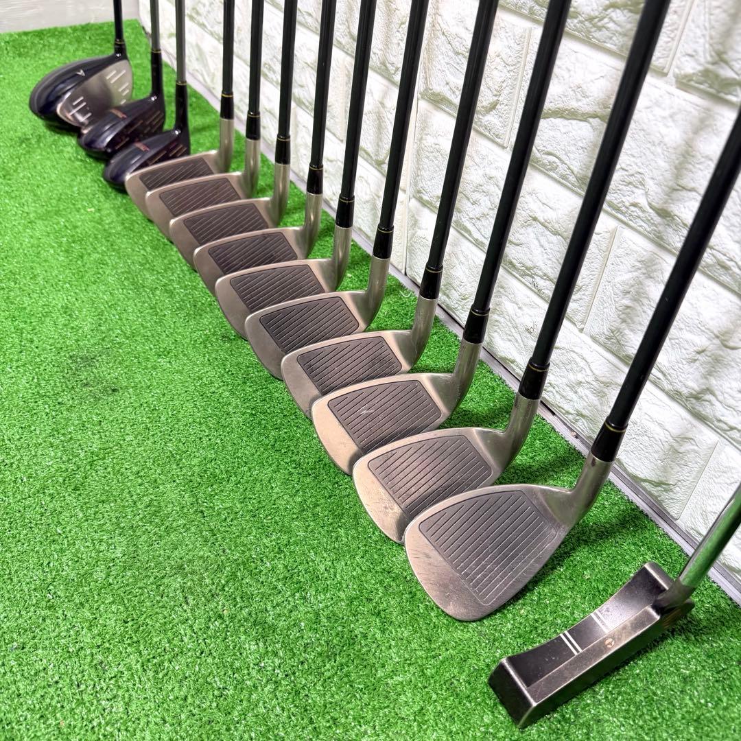 ゴルフセット　初心者応援　Mizuno ラウンド仕様　飛距離抜群　すぐ使える