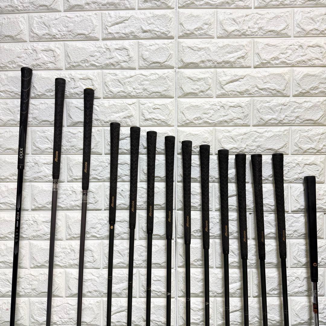 ゴルフセット　初心者応援　Mizuno ラウンド仕様　飛距離抜群　すぐ使える