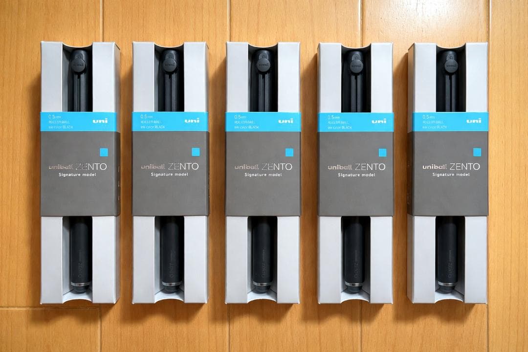uniball ユニボールゼント シグニチャーモデル ブラック 5本セット