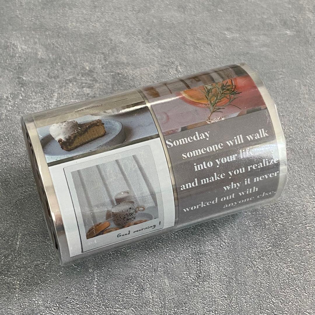 【1019】木栖与苔《小法》海外マステ　PETテープ